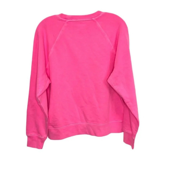 Zadig & Voltaire Upper Cotton Logo Sweatshirt IN ELECTRIC PINK NWT  - S - Picture 5 of 11
